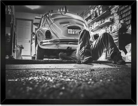 Poszterek keretben 40x30 Bogár garázs javítás