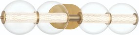 Quintiesse Atomo QN-ATOMO-4W-BG Fali lámpa 1x18,5W/LED 3000K 1782lm IP44