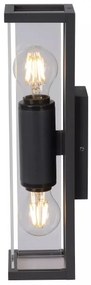 Lucide 27885/02/30 - Kültéri fali lámpa CLAIRE 2xE27/15W/230V IP54