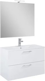 Ceramia Lea Fürdőszobabútor szett mosdóval 81,4x55x41,7 cm fehér LEASET80B