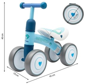 Baby Mix Baby Bike Fruit futóbicikli, zöld