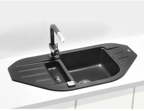 ALVEUS 1090940 - Mosogató NIAGARA 90x50 cm gránit/fekete