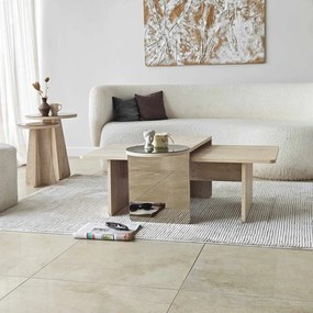 Luna 4 - Travertine