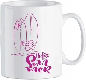 Nyomtatott bögre Nyaralás Nyár Deszka Hullámok 330 ml