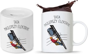 Apa Szett Bögre Persely Ajándék fényképes nyomtatással