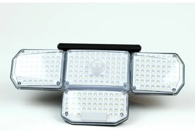 Immax 08481L - LED Napelemes fali lámpa érzékelővel LED/5W/5,5V IP65