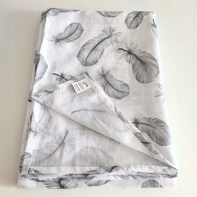 Muszlin lepedő 160x200 gumi nélkül