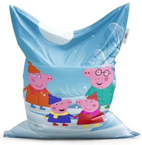 Classic babzsák Peppa malac család - gyerek, színes