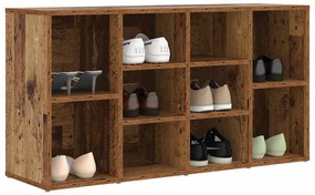 Cipőpad polcokkal Egyéb Régi fa 103 x 30 x 54.5 cm Faanyag