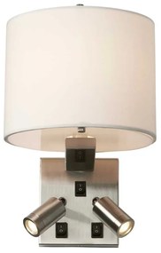 Elstead Lighting BELMONT BELMONT-3W Fali lámpa 1x40W/E14 + 2x1W/LED 2x120LM