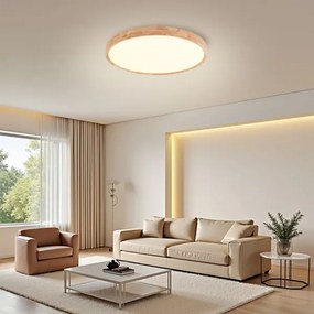 Brilagi - LED mennyezeti lámpatest WOODROUND LED/40W/230V 3000/4000/6000K átm. 60 cm