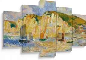 Kép - Auguste Renoir, Sea and Cliffs, reprodukciók (150x105 cm)