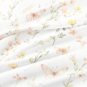 Goldea teflon szövet terítőknek - pillangós kert 160 cm