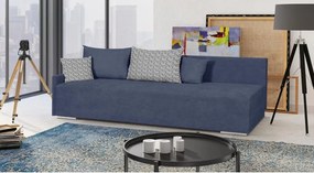 START Háromszemélyes kinyitható kanapé Sötétkék