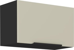 Felső szekrény, kasmír/fekete, ARAKA 60 GU-36 1F