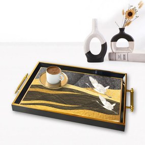 Üveg tálca, 38×24 cm – TPA9858