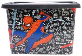 Pókember Urban Web műanyag tároló doboz 7 L