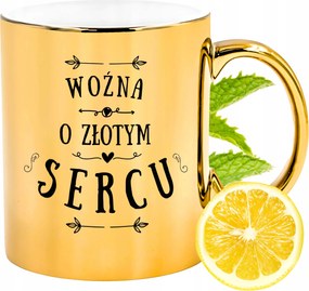 Prémium Arany Csillogó Bögre Gondnoknőnek Ajándék Nyomtatott Fotóval