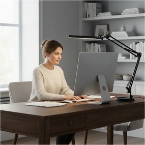 Brilagi - LED fényerőszabályozható asztali lámpa VARIO LED/15W/230V 3000-6000K fekete