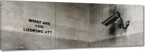 Képek 150x50 Banksy Kamera Graffiti