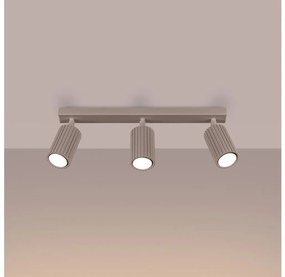Brilagi - Spotlámpa CRESTO 3xGU10/10W/230V taupe