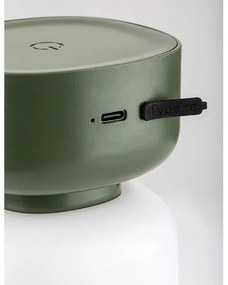 Rabalux 77144-LED Dimmelhető újratölthető érintős kültéri asztali lámpa FUNES LED/3W/5V IP44 zöld