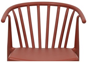 Barna műanyag kerti szék Capri – Bonami Essentials