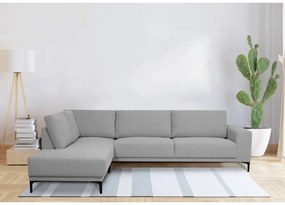 Szürke sarokkanapé (bal oldali) Chile – Scandic