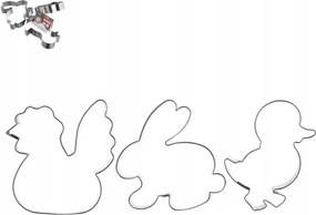 Orion húsvéti sütiforma készlet I 3 db-os