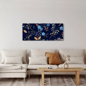 Kép - Őszi virágok (120x50 cm)
