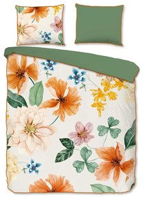 Kétszemélyes-hosszabbított pamut-szatén ágyneműhuzat 240x220 cm Annabelle – Descanso