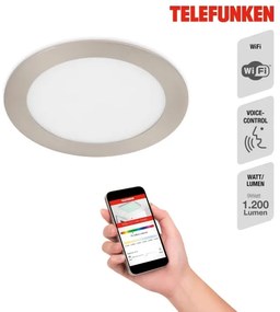 Telefunken 309402TF - LED RGBW Dimmelhető lámpa LED/12W/230V IP23 Wi-Fi Tuya
