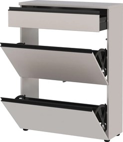 Krémszínű cipőtartó 80x107x29 cm Baldone – Germania