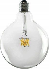 Segula 55889 Led Globe 125 24V szabályozható meleg, átlátszó E27 6 W (45 W) 560 Lm