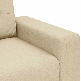 krém szövet loveseat kanapé 140 cm