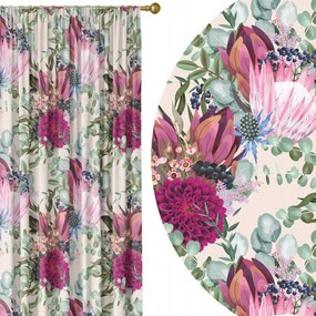 Kész Függönyök Békáknak 140x230 Szalagfüggöny 042