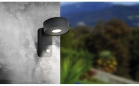 Eglo 98738 - LED kültéri fali lámpa érzékelővel PALOSCO LED / 6W / 230V IP44