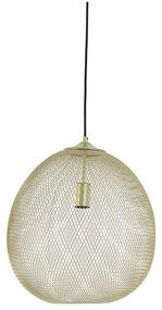 Aranyszínű függőlámpa fém búrával ø 40 cm Moroc – Light &amp; Living