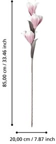 Eglo 428117 - Művirág MOLAVE 85 cm rózsaszín