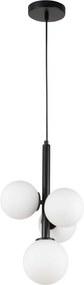 Sigma lighting modern függeszték perla fehér fekete sig33487