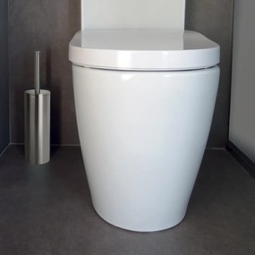 Spirella WC kefe Nyo/Akira, csiszolt rozsdamentesacél