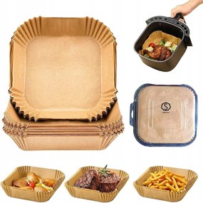 Air Fryer Papír utántöltő Akcesoria Airfryer utántöltők Tálcák 300db
