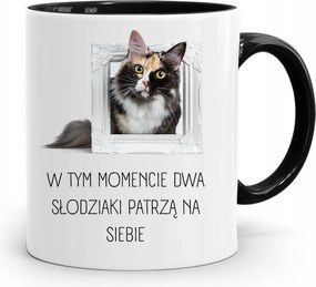 Fekete Bögre A Feleség Barátnőjének Két Édesség fényképes nyomtatással