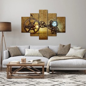 Kép a történelmi óramozgásokról (150x105 cm)
