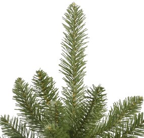 zöld csuklópántos műkarácsonyfa állvánnyal 300 cm