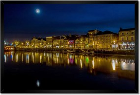 Poszterek keretben 60x40 Tengerparti város