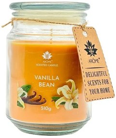Arome Vanilla bean gyertya üvegben, 510 g