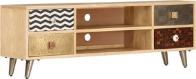 vidaXL tömör mangófa TV-szekrény 120 x 30 x 40 cm