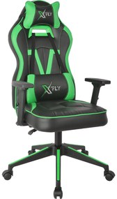 Irodai gamer szék Vamivo 4 (zöld + fekete) . 1093825