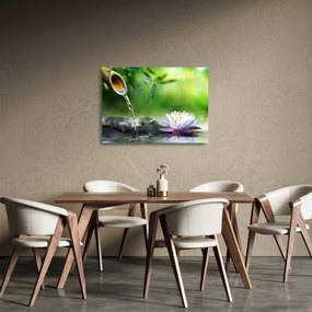 Üveg kép - Lotus (70x50 cm)